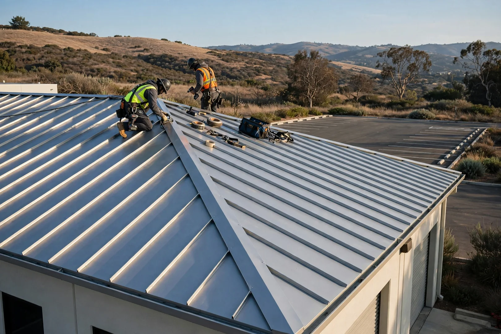 Metal Roof Panel and Fastener Restoration