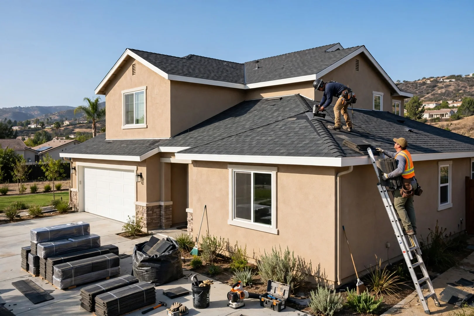 Full Tear-Off and Architectural Shingle Replacement