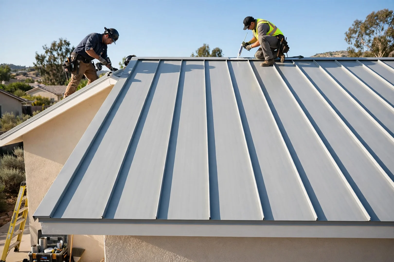 Standing Seam Metal Roof Replacement